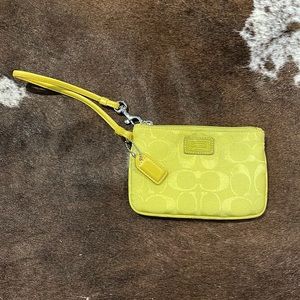 Coach Wristlet